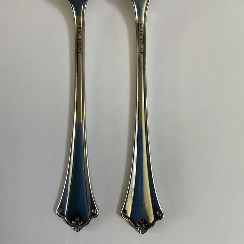 Oneida ANTICIPATION Stainless Steel Dinner Forks Set of Two, Oneida Deluxe USA